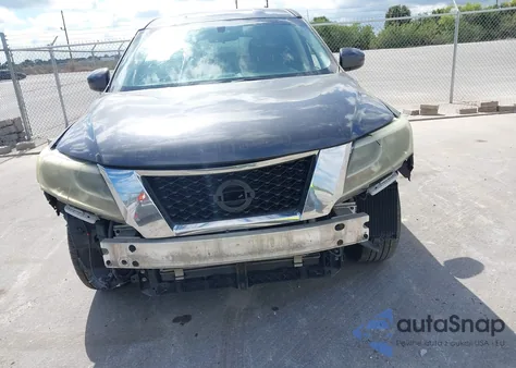 2014 Nissan Pathfinder S из США, поврежденный, VIN 5N1AR2MN4EC703503